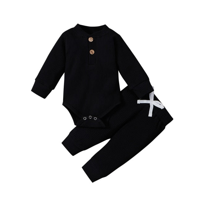 Long Sleeve Romper with Pants