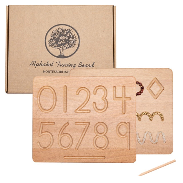 Uppercase & Lowercase Tracing Board