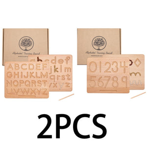 Uppercase & Lowercase Tracing Board
