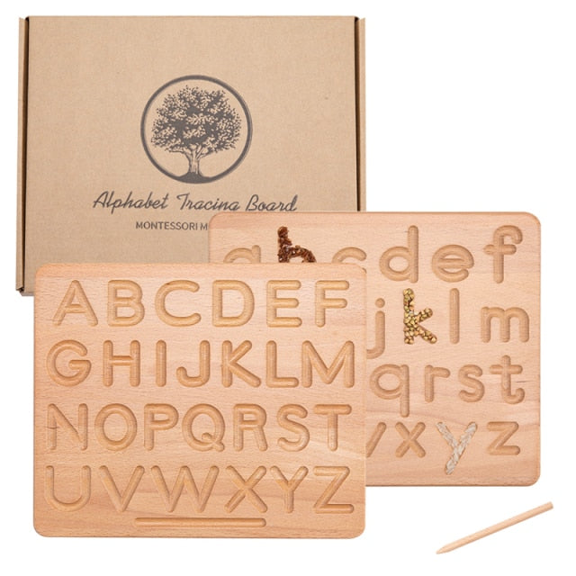 Uppercase & Lowercase Tracing Board