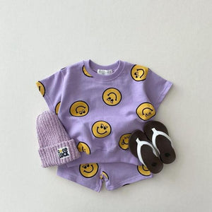 2pcs Set T-Shirt & Shorts