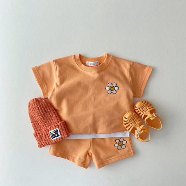 2pcs Set T-Shirt & Shorts