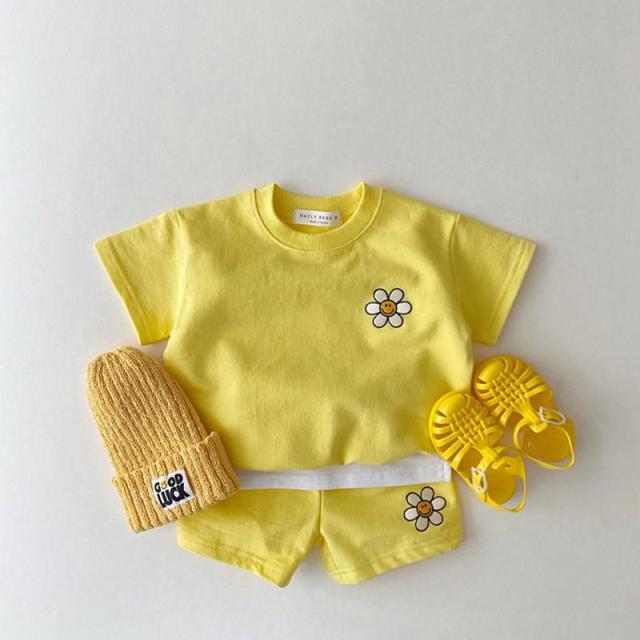 2pcs Set T-Shirt & Shorts