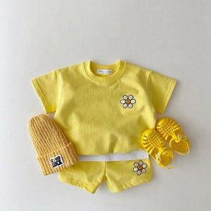 2pcs Set T-Shirt & Shorts