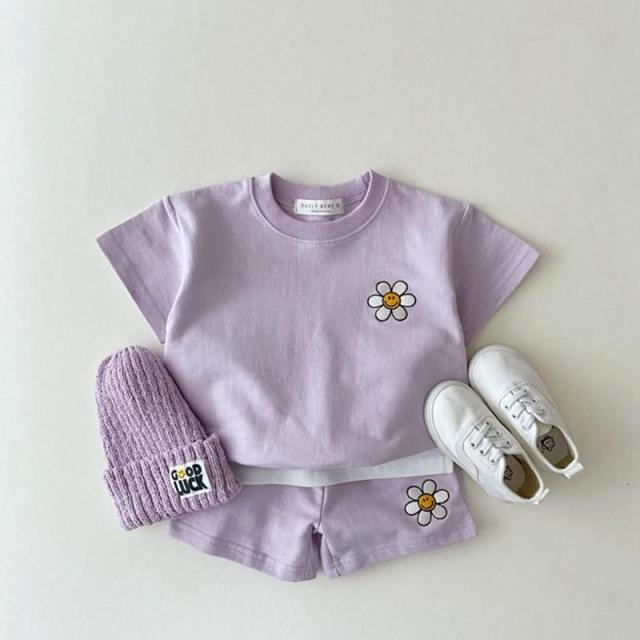 2pcs Set T-Shirt & Shorts