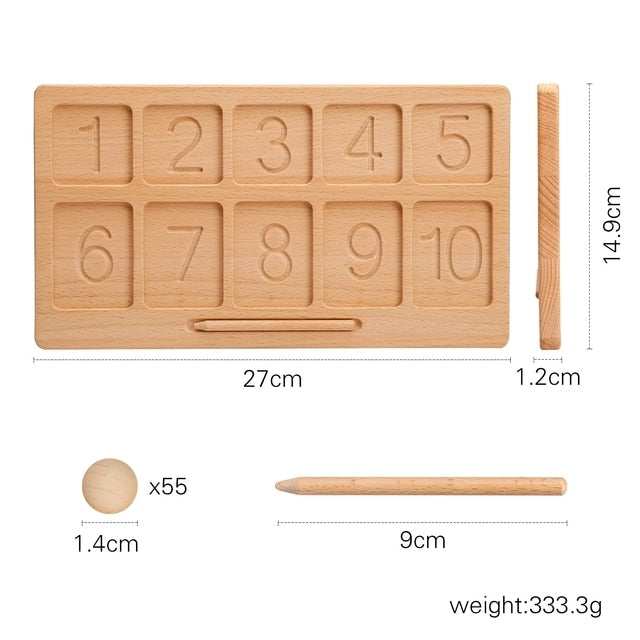 Uppercase & Lowercase Tracing Board
