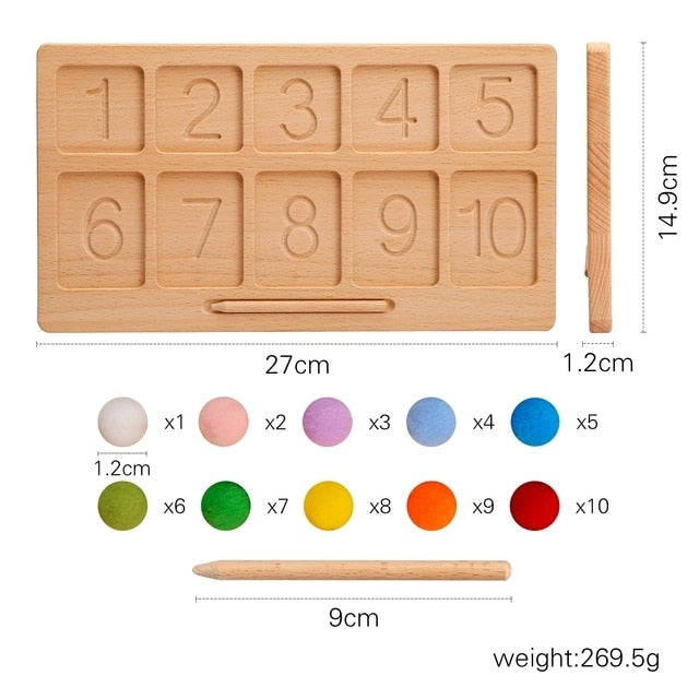 Uppercase & Lowercase Tracing Board